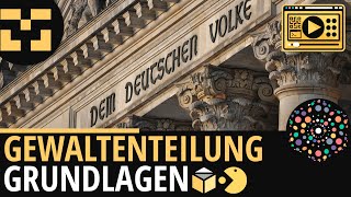 Gewaltenteilung einfach erklärt │Deutsch Lernvideo Learning Level Up [upl. by Luanne]