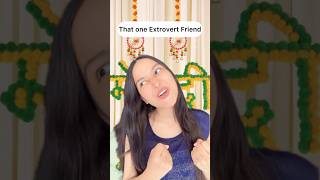 That One Extrovert and introvert duo 😂 shorts viral explorepage [upl. by Enailuj]