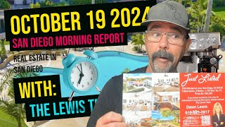 San Diego Real Estate Morning Report October 19 2024 [upl. by Kronfeld]