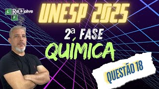 UNESP 2025 2ª Fase Química Resíduos de laboratório contendo íons dicromato K2Cr2O72– são muito pre [upl. by Yerroc]