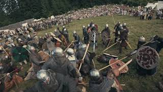 Utgard 2024  Day 1 Main Battle 4 in 4K medievalbattle knightfight medieval [upl. by Aymer47]