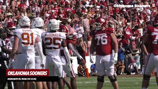 Oklahoma Football OU highlights vs Texas [upl. by Belinda]