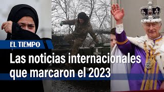 Los acontecimientos que marcaron el año 2023 en el mundo  El Tiempo [upl. by Cresida]