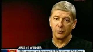 ESPN Interview Arsène Wenger Oct 08 [upl. by Mckeon]