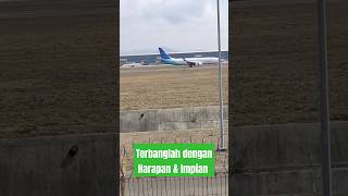 Terbang Membawa Harapan amp Impian shorts pesawat garudaindonesia garudaairlines [upl. by Maurice350]