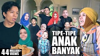 TIPETIPE ANAK BANYAK 11 BERSAUDARA GEN HALILINTAR [upl. by Nerdna541]