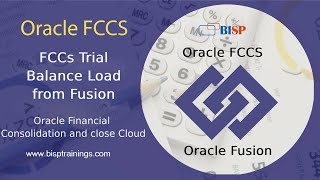 Oracle FCCs Fusion Integration  FCCs Trial Balance Load from Fusion  Oracle EPM ERP Integration [upl. by Nnaihs]