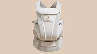 Ergobaby Omni Breeze Babytrage  KomfortTaillengurt [upl. by Althee697]