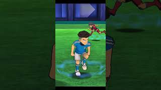 Inazuma Eleven Go Strikers 2013  Dragon BlasterArmed VS Atomic Cut x Full Power Shield shorts [upl. by Ahsratal]