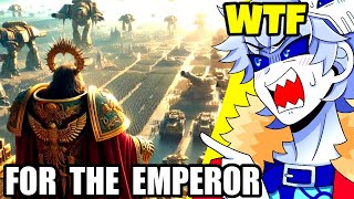 100 Blind Reaction to THE EMPEROR OF MANKINDs Full Timeline amp Lore  Warhammer 40k [upl. by Tnomel829]