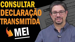 Como Consultar Declaração MEI e Imprimir o Recibo da DASN PASSO A PASSO [upl. by Hertberg]