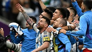 Argentina vence Holanda nos pênaltis e vai às semifinais da Copa  AFP [upl. by Minsk]