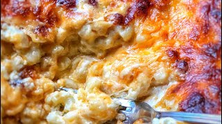 HOW TO MAKE “OLE SKOOL” SOUTHERN BAKED MAC N CHEESE [upl. by Wenonah408]