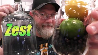 Distilling CITRUS GIN w Vapor Infusion AND Maceration [upl. by Skardol610]