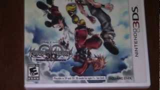 UNBOXING  Kingdom Hearts 3D Dream Drop Distance  Limited AR Cards Inside [upl. by Tijnar736]