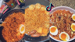 🏵️ SAMYANG BULDAK RAMEN MUKBANG pt 1 🏵️  Tiktok Compilation [upl. by Bourne313]