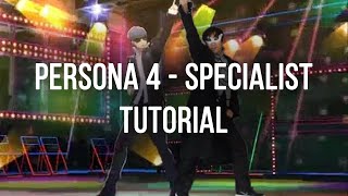 Persona 4 Dancing All Night  Specialist  Dance Tutorial Explanation  Mirrored [upl. by Caldeira]