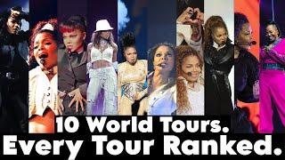 Ranking every JANET JACKSON Tour Including Together Again [upl. by Hiller399]