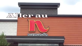 Critique de Restaurant  Aller au Normandin  Tomates et Pizza aux fruits de mer [upl. by Amlev]