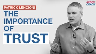 Patrick Lencioni talking about the importance of TRUST [upl. by Alak]