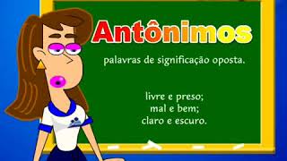 Sinônimo e Antônimo O que é Sinônimo O que é Antônimo [upl. by Dirrej899]