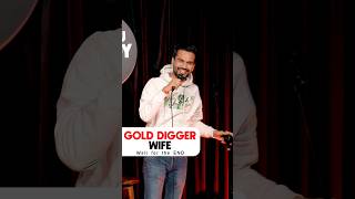 Gold Digger Wife  Crowd Work Stand Up Comedy By Vikas Kush Sharma shorts standupcomedy [upl. by Aicatsue]