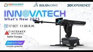 Lanzamiento SolidWorks 2025  Innovatech  17 de octubre de 2024 [upl. by Ecnatsnok]