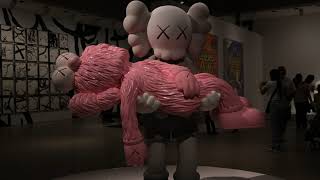 the kaws exhibit AGO [upl. by Enyr]