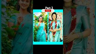 part 2 serial actress Tejaswini vs debjani modak in same colour sarees please subscribe my channel 😍 [upl. by Griffiths]