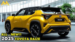 INTRODUCING THE NEW TOYOTA RAIZE 2025 THE ULTIMATE ENTRYLEVEL SUV [upl. by Rosabelle]