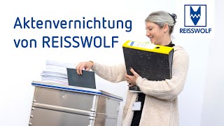 Aktenvernichtung vom Marktführer REISSWOLF – rechtssicher und absolut vertraulich [upl. by Kralc]