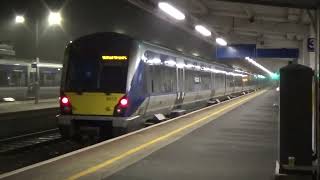 NIR CAF 4000 Class DMU 4011 amp 4013 Departing At Portadown Train Station 12112024 [upl. by Elorac108]