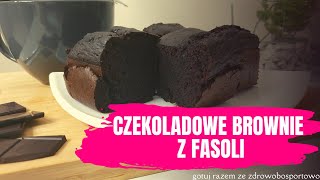 FIT BROWNIE CZEKOLADOWE  fit chocolate brownie [upl. by Einhpad]