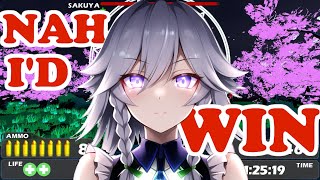 Obliterating Sakuya With Guns  Touhou Crisis [upl. by Barfuss]