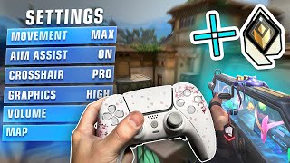 Try these Settings for Valorant on Console BEST SETTINGS [upl. by Ecnarret269]