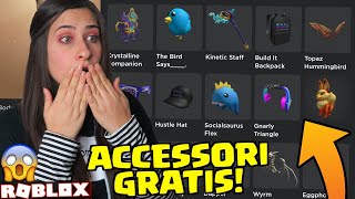 Come avere gli ACCESSORI GRATIS su ROBLOX 😱 CODICI ROBLOX Ottobre 2020 By FrancyDreams [upl. by Dis]