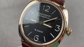 Panerai Radiomir 8 Days PAM 197 Panerai Watch Review [upl. by Dempster69]