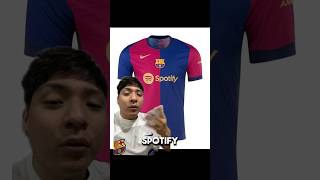 NUEVA CAMISETA BARCELONA  futbol football futboltiktok camisetas casacas barcelona españa [upl. by Prendergast]