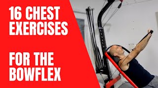 16 Chest Exercises for the Bowflex PR1000 amp Blaze [upl. by Docia574]