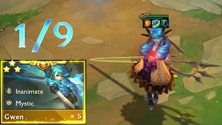 3 Star Gwen 1v9⭐⭐⭐   TFT SET 55 [upl. by Anelrad808]