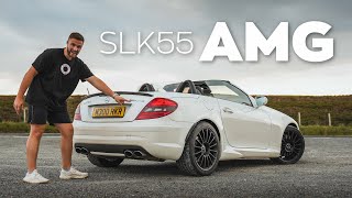 A car we will never see again  The MercedesBenz SLK55 AMG Review  Driven [upl. by Karlie]