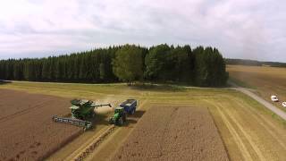 Tröska Koberg Harvesting at Koberg [upl. by Nylac40]