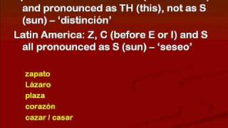 Dialects and Regional Differences in Spanish [upl. by Araek]