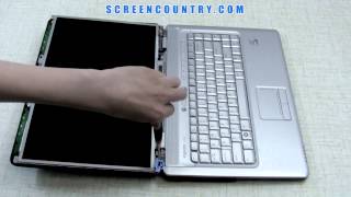 Dell Inspiron 1525 screen replacement tutorial How to replace LCD on Dell Inspiron 1525 laptop [upl. by Abdel]