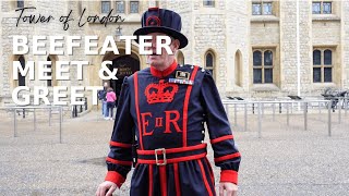 Tower of London Beefeater Meet amp Greet [upl. by David]