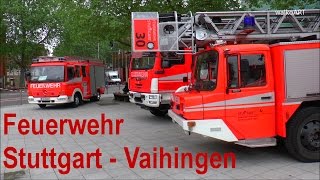 Feuerwehr Stuttgart FF Abteilung Vaihingen  Fuhrpark  Fire Trucks 23Vaihinger Floriansfest [upl. by Cathy591]