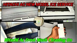 Hitachi Ice Clean Frost Wash Technology 2024 Model  Hitachi Split Ac Ice Automatic Clean [upl. by Leugimesoj]