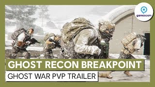 Ghost Recon Breakpoint Trailer Ghost War PvP [upl. by Akinehs]