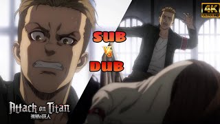 Ohayo Porco SUB vs DUB  Man both of them are really good  4K Resolution [upl. by Ahtnicaj]