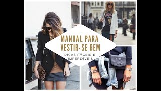 Manual Para Vestirse Bem [upl. by Helve]